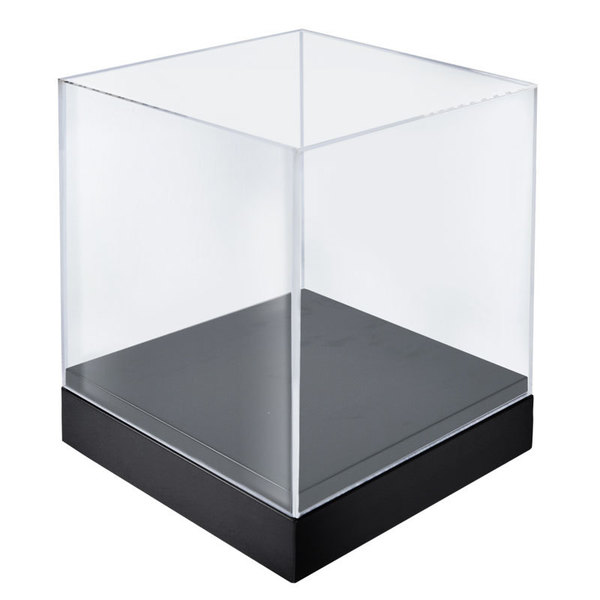 Azar Displays 10" Deluxe Clear Acrylic Cube Showcase 300687